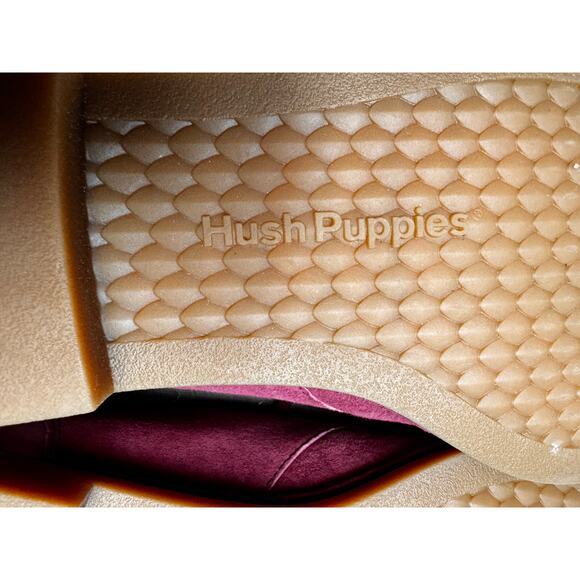 Hush Puppies Womens Shoes Cyra Catelyn Chukka Boot Size 13 Maroon - Picture 15 of 16